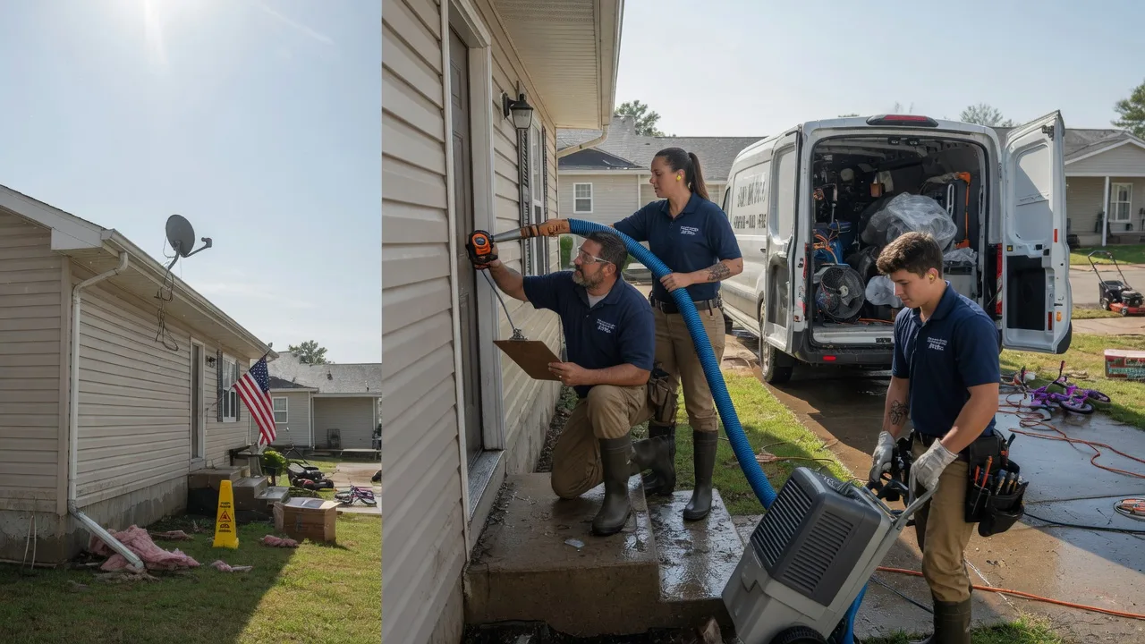 Ceiling Water Damage Restoration in Patoka, IN near me